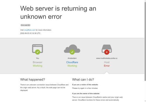 Desktop verze webu Revocare Medical s.r.o.